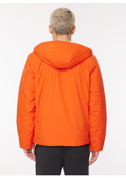 Gri - Turuncu Erkek Mont K3127RW_JACK Rıpstop Prıme Marmotta