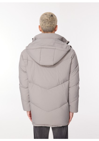 Gri - Pembe Erkek Mont 23IU1M0J1016407_PIUMINI indirimleri