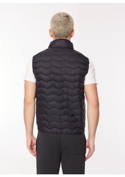 Siyah Erkek Yelek K6114RW_VALEN Eco Warm