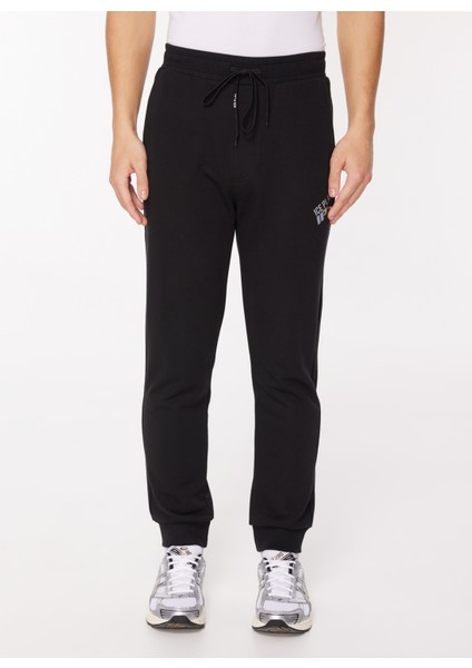 Normal Siyah Erkek Eşofman Altı 23IU1M0B011P417_PANTALONE Jersey