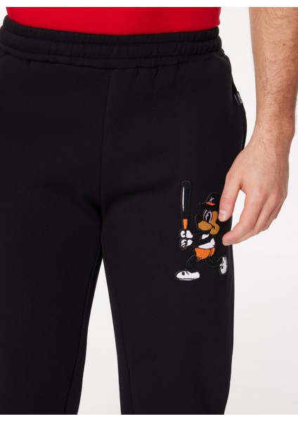 Loose Fit Siyah Erkek Eşofman Altı Pxw G501 Mouse_downtown Loose Fıt