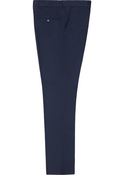 Normal Bel Normal Paça Regular Fit Lacivert Erkek Pantolon PN1014400329