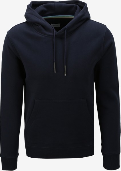 Kapüşon Yaka Mavi Erkek Sweatshırt FI2537SS