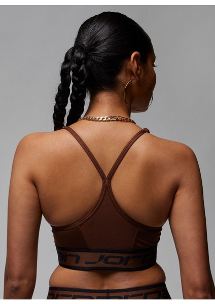 Kahve Sporcu Sütyeni FB4095-259-W J Spt Logo Bra fiyatları