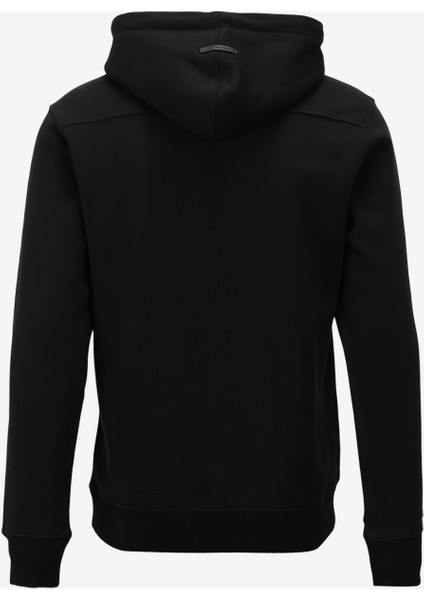 Kapüşon Yaka Siyah Erkek Sweatshırt FI2537SS fiyatları