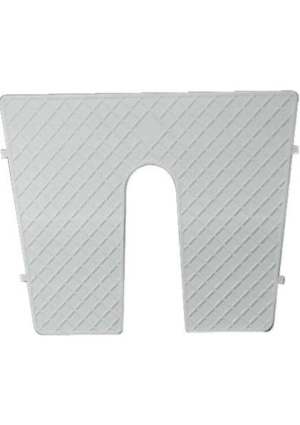 Tekne Motor Ayna Plakası Dış Beyaz 450X360MM