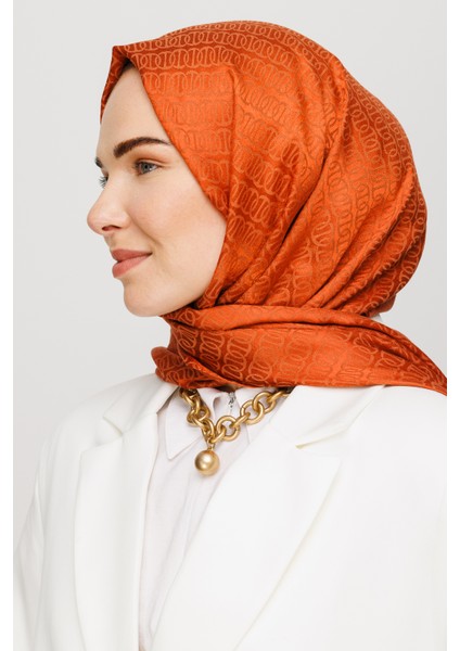 Forever Desen Parlak Jakar Şal modelleri
