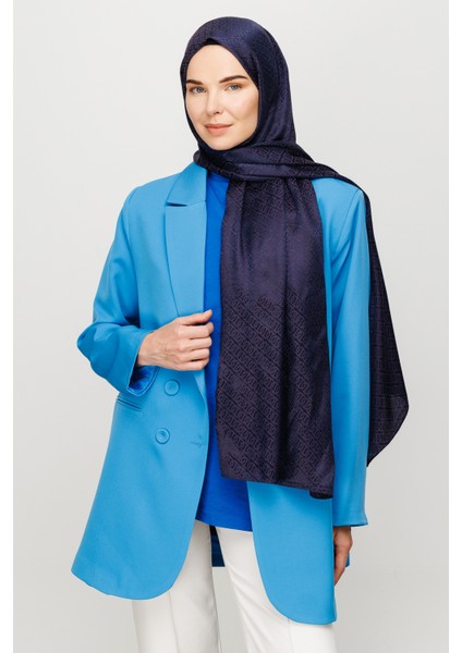 Forever Desen Parlak Jakar Şal