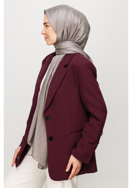 Forever Desen Parlak Jakar Şal modelleri
