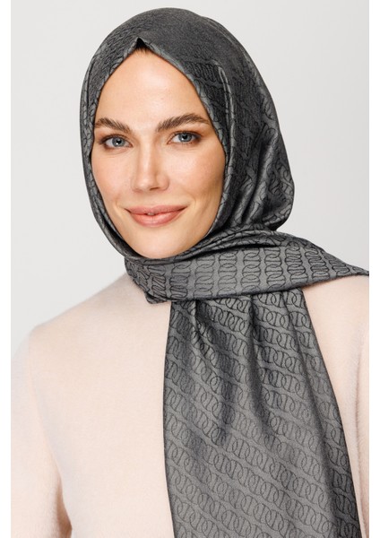 Forever Desen Parlak Jakar Şal