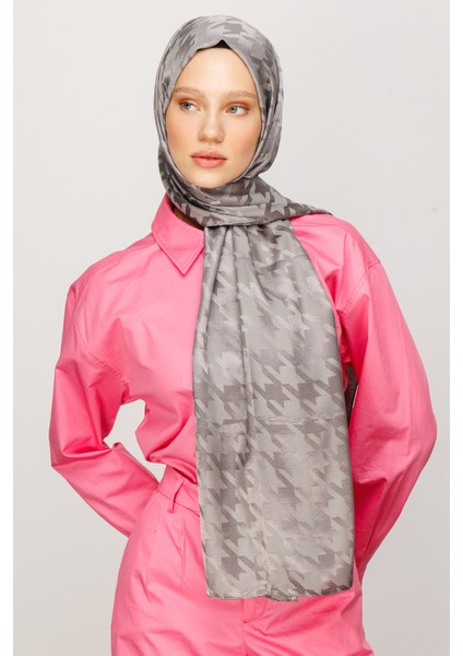 Kazayağı Desen Parlak Jakar Şal fırsatları