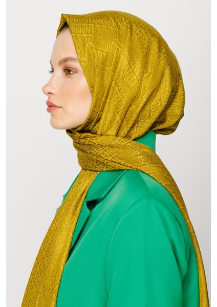Forever Desen Parlak Jakar Şal modelleri