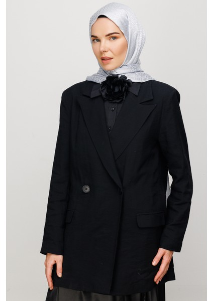 Forever Desen Parlak Jakar Şal modelleri