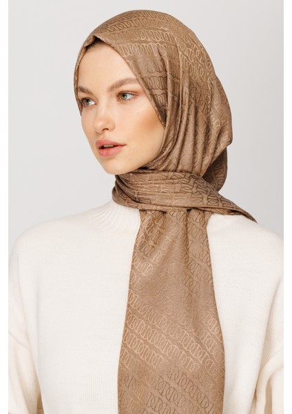 Forever Desen Parlak Jakar Şal modelleri