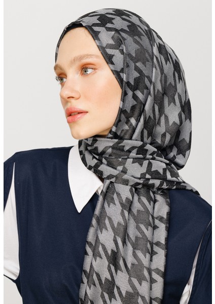 Kazayağı Desen Parlak Jakar Şal fiyatları