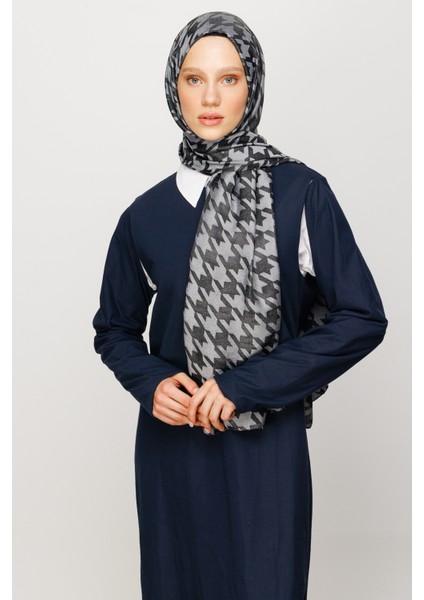 Kazayağı Desen Parlak Jakar Şal modelleri