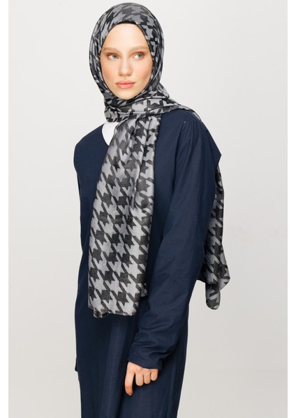 Kazayağı Desen Parlak Jakar Şal fırsatları