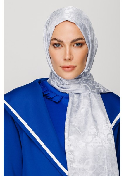 Longar Desen Parlak Jakar Şal