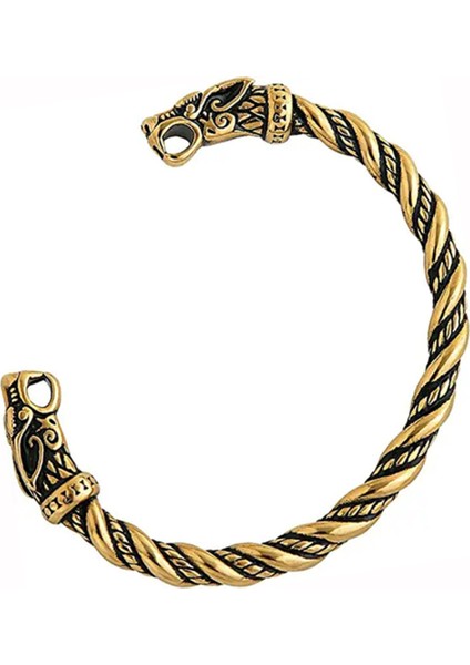 Iskandinav Fenrir & Kurt Kafalı Açık Ayarlanabilir Paslanmaz & Kararmaz 316L Çelik Bileklik modelleri