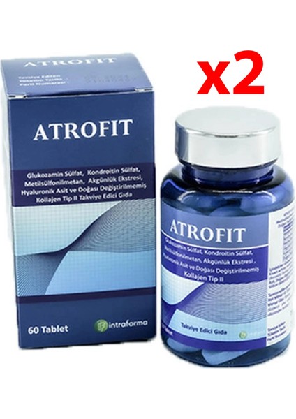 Atrofit Tip Iı Kolajen 60 Tablet 2 Adet