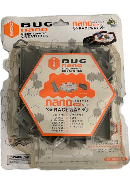 Bug Nano Habitat Seti Ek Yarış Yolu 6 Parça (001)
