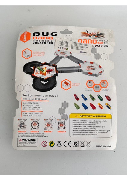 Bug Nano Habitat Seti Savaş Alanı 2 Parça (003)