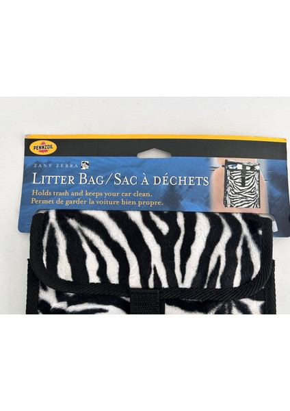 Zebra Desenli Oto Koltuk Arkası Organizer Çanta 21X19X7CM fiyatları
