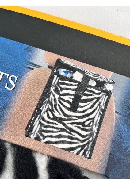 Zebra Desenli Oto Koltuk Arkası Organizer Çanta 21X19X7CM fırsatları