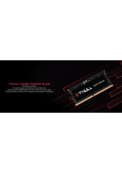 Gaming 16GB 5600MHZ CL46 1.1V Ddr5 Sodımm Ram THL-SOPC44800D5-16G