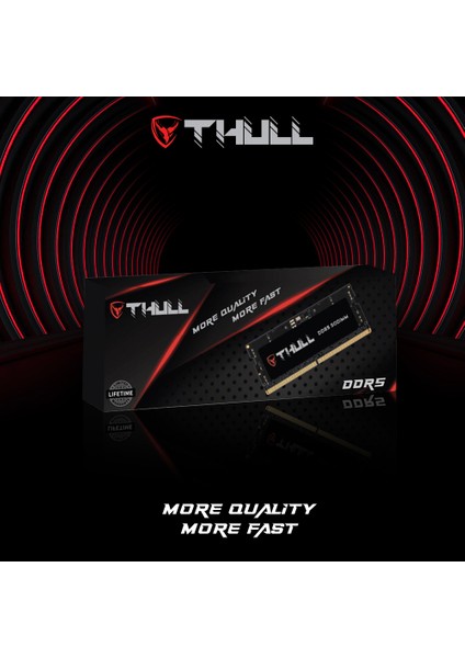 Gaming 16GB 5600MHZ CL46 1.1V Ddr5 Sodımm Ram THL-SOPC44800D5-16G