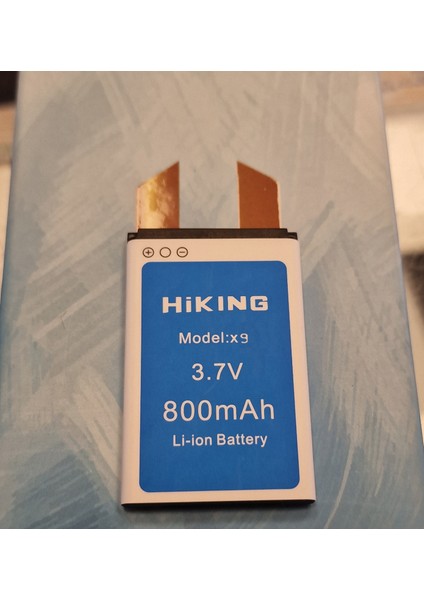 Hiking X9 Batarya Uyumlu Uzun Ömürlü ve Dayanıklı Tuşlu Hiking X9 Pil