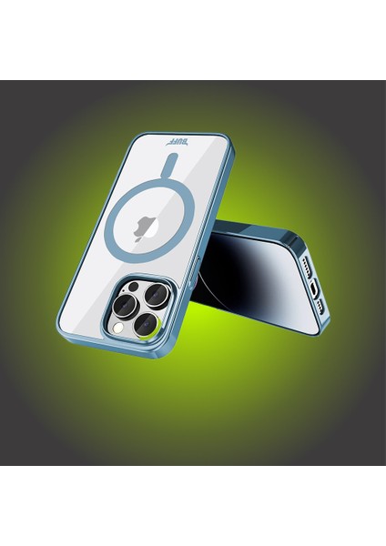 iPhone 14 Pro Max Kılıf Magsafe Özellikli Titanyum Seri Silikon Kapak indirimleri