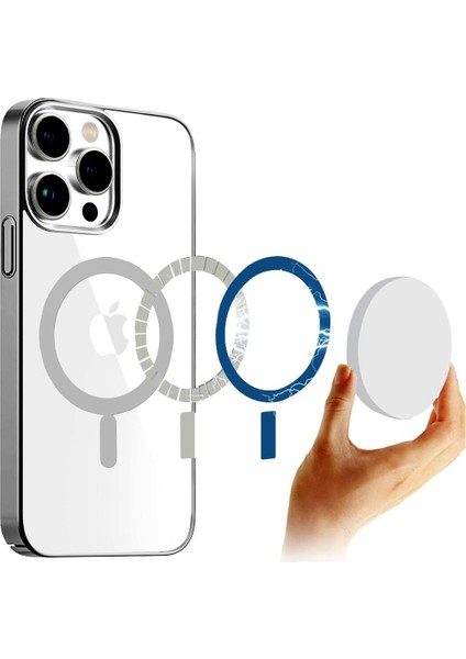 iPhone 14 Pro Max Kılıf Magsafe Özellikli Titanyum Seri Silikon Kapak fırsatları