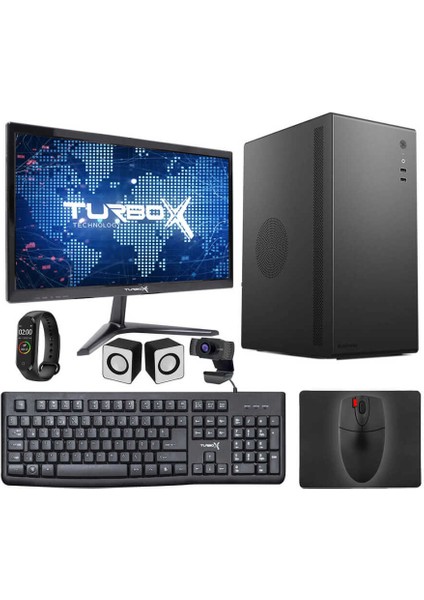 TX4957 Intel Core I5 2400 8gb Ram 256GB M.2 Nvme SSD 21.5 Fhd Freedos Masaüstü Ofis Bilgisayarı