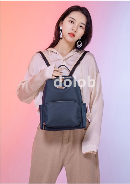 Yeni Kadın Çantası Kadın Modaya Uygun Düz Renk Basit Moda Oxford Kumaş Kadın Sırt Çantası (Yurt Dışından) fiyatları