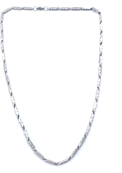 316L Çelik Erkek Zincir Kolye 55 cm ZN-257