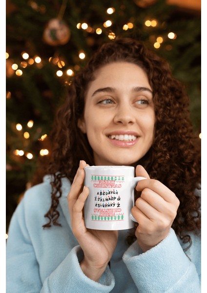 Stranger Things Lambalar Merry Christmas Kupa Bardak