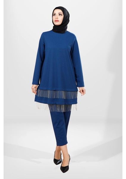 4063 Indigo Tesettür Alt Üst Takım modelleri