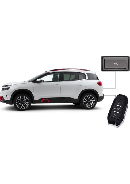 Citroen C5 Aircross Elektrikli Bagaj Sistemi 2017