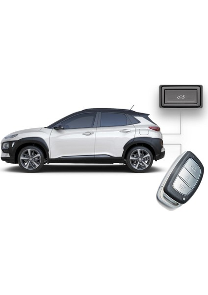 Hyundai Kona Elektrikli Bagaj Sistemi (2018-2020)