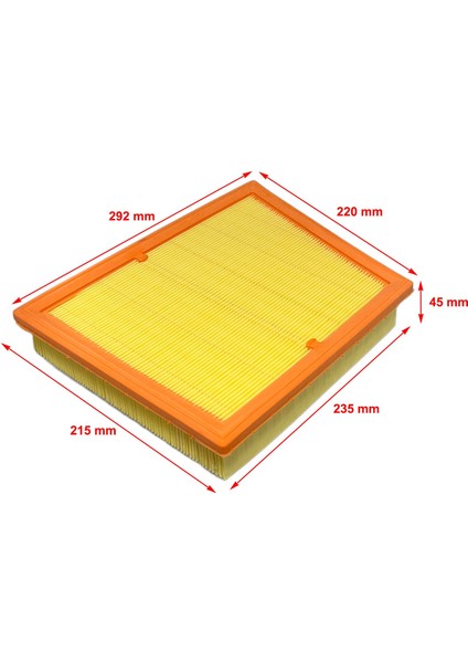 Mini Cooper Clubman F54 (1.5, 1.5 D, 2.0) 2015 ve Sonrası Hava Filtresi fiyatları
