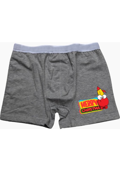 Merry Christmas Erkek Yılbaşı Boxer
