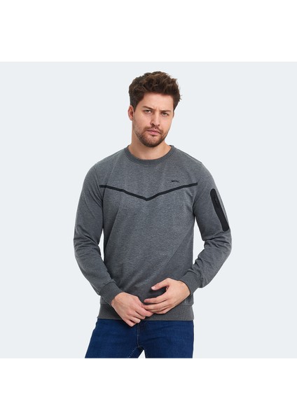 ORSOLA IN Erkek Sweatshirt Koyu Gri