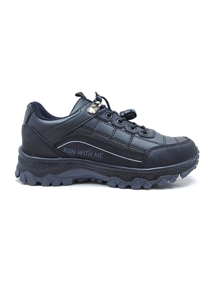 Unisex 28-35 Ayakkabı Bot Trekking Model Comfort Lastik Bağlı Ayakkabı