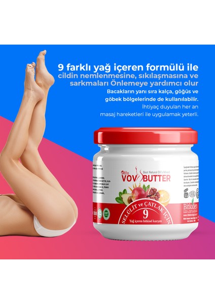 3 Lü Butter Set Hair Butter Vov Butter Skin Butter Tüm Ciltler 190X3 ml