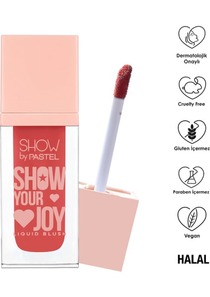 Show Your Joy Liquid Blush 58 Allık