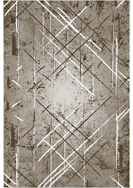 Dijital Salon Halısı Trend Keçe Kaymaz Taban Modern Allissa Kahve fiyatları