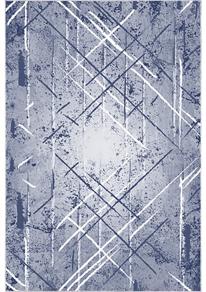 Dijital Salon Halısı Trend Keçe Kaymaz Taban Modern Allissa Mavi fiyatları