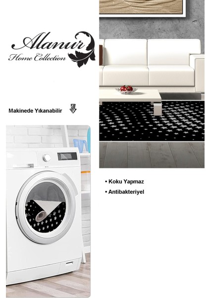 Dijital Salon Halısı Trend Keçe Kaymaz Taban Modern Willow Gri modelleri