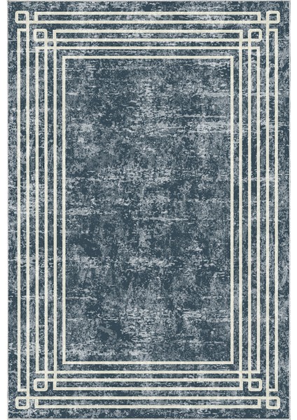 Dijital Salon Halısı Trend Keçe Kaymaz Taban Modern Shelbi Mavi fiyatları